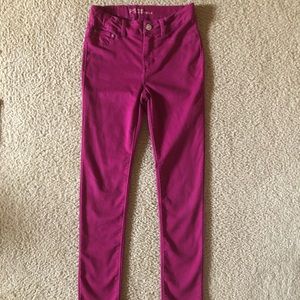 P.S. Aeropostale Girls High Waisted Jeggings (10R)